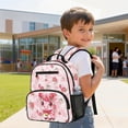 thumbnail image 3 of KUIFORTI Strawberry Cow Toddler Backpack for Kids Boys Girls School Bag with Side Pockets Adjustable Straps Durable for Preschool Kindergarten Back to School Supplies, 3 of 7