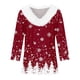 thumbnail image 4 of MHFRRA Blusa Estampada de Manga Larga con Cuello Rojo, 4 of 4