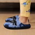 thumbnail image 6 of Kids Game of Thrones Slippers Boys Girls Non-Slip Fuzzy House Slippers Warm Soft Plush Winter House Shoes Slip-On Shoes, 6 of 7