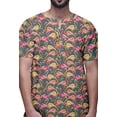 thumbnail image 4 of Atasi Kurta Courte Ajustée en Coton Cambric Imprimé Col Trou de Serrure Chemise Décontractée, 4 of 5