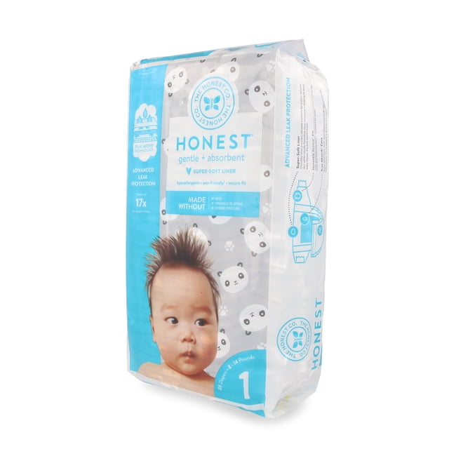 Pañales HONEST CARE Etapa 1 Pandas 35PZS