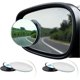 thumbnail image 1 of Espejo Retrovisor Yuxing Paquete de 2 Redondo Adhesivo Impermeable Giratorio 360, 1 of 5