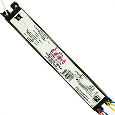 Fulham Workhorse WHCG5-120-T12-RS - (2) Lamp - 120 Volt ... workhorse 2 ballast wiring diagram 