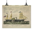 thumbnail image 2 of Print: Steam Ship Southerner, Capt. Berry. Regular Packet Between New York, 2 of 4