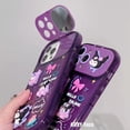 thumbnail image 4 of Funda Para Teléfono De Dibujos Animados Kuromi TPU Con Espejo De Labios , Con Muñeca 3D Función De Soporte , Para iPhone 7 , 8 , X , XS , XR , 11 , 12 , 13 , 14 Series, 4 of 4