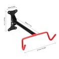 thumbnail image 2 of Bicycle Wall Mount Foldable Bike Storage Rack Hook with Screws Suitable for Indoor Home Garage, 2 of 6