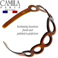 thumbnail image 6 of Camila Paris CP3296 French Headband for Women, Strong Hold Grip Women's Hair Band, Very Flexible, No Slip and Durable Styling Girls Hair Accessories, Made in France with Cellulose, 6 of 12