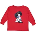 thumbnail image 3 of Inktastic Tri Color King Charles Spaniel Boys or Girls Long Sleeve Toddler T-Shirt, 3 of 5