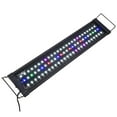 thumbnail image 1 of Yescom 78 LEDs Aquarium Light Full Spectrum 24" Lamp with Aluminum Alloy Shell Extendable Brackets for 24-35 inch Freshwater Saltwater Fish Tank Yescom Modern, 1 of 9