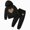 T063-Black, variant on Zuwimk Toddler Boy Girls Sweatsuit Heart-shaped Graphic Printed Hoodie Sweatshirt and Jogger Pant Sets(T063-Purple)