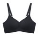 thumbnail image 1 of Sujetador Inalámbrico Sujetador Sin Costuras Para Mujer Sujetador Súper Cómodo Sujetador Invisible Ajustable Con Cuello En V - Negro, 1 of 6