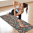 thumbnail image 6 of Cute Hedgehog Pioneer Flower Hot Yoga Mat Towel Non Slip for Hot Yoga - Quick-Drying Yoga Mat Cover with 4 Corner Pockets with Travel Bag - Hot Yoga Towel Non Slip 74"x26", 6 of 6