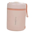 thumbnail image 4 of simhoa Insulated Lunch Container 600ml with Spoon Lunch Warmer for Car Home Outdoor red, 4 of 7