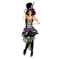 thumbnail image 2 of Dreamgirl Women's Whimsical Hatter Madness Storybook Costume Dress, 2 of 2