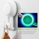 thumbnail image 2 of Pack of 4 Plastic Suction Cup Hook Suction Wall Hook in New Strong Suction Cup/Towel Holder Bathrobe Crown Coat Tea Towel Suction Cup, Bathroom Kitche, 2 of 5