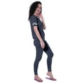 thumbnail image 6 of Moomaya Womens Plain Nightwear Set w/ Pyjama Cotton Sleepwear 2 Pcs Nightdresses-76N, 6 of 7