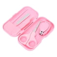 thumbnail image 3 of Juego de cuidado de uñas para bebé, 5 uds., tijeras, pinzas para las orejas, cortaúñas para recién nacido, 3 of 8