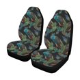 thumbnail image 1 of Peacock Pattern Print Design A04 Universal Fit Car Seat Covers, 1 of 2
