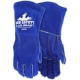 thumbnail image 3 of Blue Beast 4600-XL Select Side-Split Leather Welding Work Gloves, XL, Blue, Gauntlet Cuff, 1 Pair, 3 of 8