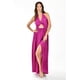 thumbnail image 4 of Vestido plisado escote nudo Roman Fashion /Juvenil, 9308 (Magenta) fucsia oscuro M, 4 of 5