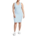 thumbnail image 2 of Derek Heart Juniors' Plus Size Exposed Seam Polo Dress, 2 of 5