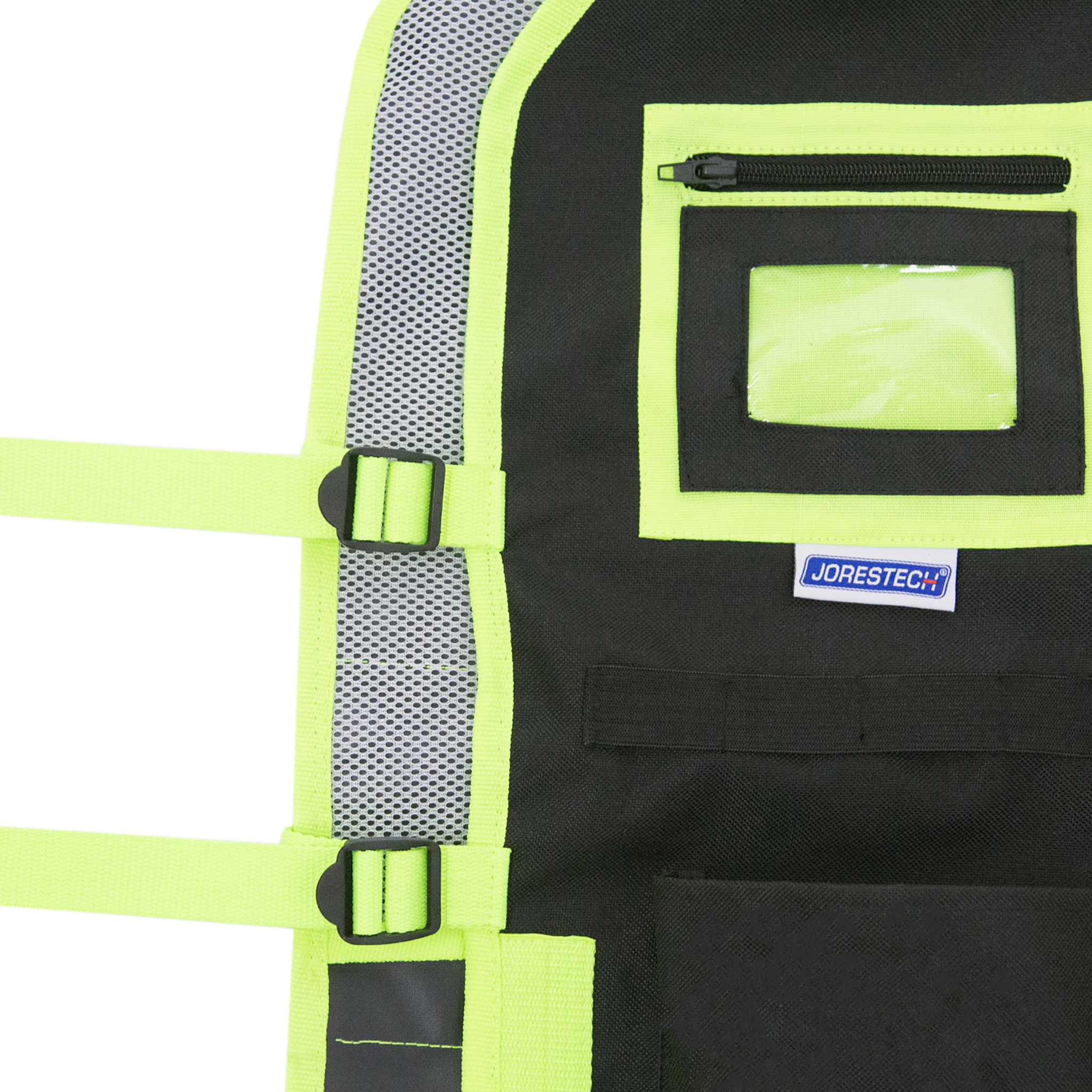 Jorestech, Black, Green, S-VL-09-BKGN-OS, 10.00 x 6.50 x 1.50 inches, Technopack Corporation