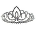 thumbnail image 1 of Jumpingount Diadema con diamantes de imitación antideslizante, estilo elegante, accesorios para el cabello, recuerdos de fiesta, diademas, tocados para Ropa, zapatos y accesorios Miscelánea Plata Jumpingount AP010664-01B, 1 of 6