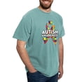 thumbnail image 4 of CafePress - Autism Awareness T Shirt - Mens Comfort Colors Shirt, 4 of 5
