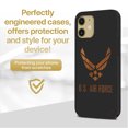 thumbnail image 2 of Case Yard Wooden Case for iPhone-11 Soft TPU Silicone cover Slim Fit Shockproof Wood Protective Phone Cover for Girls Boys Men and Women Supports Wireless Charging Air Force 1 Design, 2 of 7