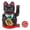 Black, variant on YAHHU Waving Arm Lucky Cat Solar Powered Decorative Figurine White Light Sensing Rotatable Base Bring Wealth Good Luck Fortune Cat Desk Ornament 5.3 inches / 13.5 cm