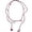 Silver, variant on LICEWO Stylish Horse Pendant Accessory Crafted from Alloy and Rope Offering Multiple Wearing Options to Elevates Personal Fashion Sense