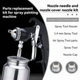 thumbnail image 6 of Tool Nozzle 1.4 Mm/1.7mm/2.0mm Nozzle Needle and Nozzle Cap Nozzle Kit Air Paint G20076, 6 of 6