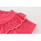 thumbnail image 2 of Gibobby Blusa Niñas Tops Niñas Camiseta Ocio Manga corta Sólido Niños Falbala Ropa Niñas Tops （Rosa， 7-8 Años), 2 of 5