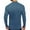 Blue, variant on Qingpeng Mens Half Turtleneck Sweaters Long Sleeve Pullover Basic Solid Casual Slim Fit Shirt