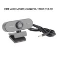 thumbnail image 3 of USB Webcam with Built-in Microphone and Computer Accessory for Live Internet Streaming, 3 of 4