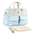 thumbnail image 3 of Bolso para mamá de moda para mujeres embarazadas, bolsa de pañales impermeable, bolsa de viaje de Mensajero de gran capacidad, bolsa de cochecito multifuncional, 2022, 3 of 4