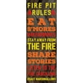 thumbnail image 2 of Medley, Elizabeth 9x18 White Modern Wood Framed Museum Art Print Titled - Fire Pit Rules, 2 of 4