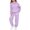 1-Purple1489, variant on Tiijoy Toddler Girls 2-Piece Outfits Casual Long Sleeve Hoodie Joggers Set, Sizes 2-13