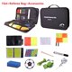 thumbnail image 3 of Bolsa para árbitro de fútbol, juego de silbato, tarjetas y monedas, kit de bandera para árbitro de fútbol profesional, equipo de entrenamiento deportivo, 3 of 5
