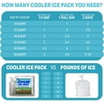 thumbnail image 6 of GURIN Cooler Ice Packs - Reusable Ice Packs for Lunch Box, Bag, or Backpack Coolers - Cold Up to 8-12 Hours Long Lasting Ice Packs for Camping Picnic, Outdoor Activities, Food Delivery - Pack of 5, 6 of 8