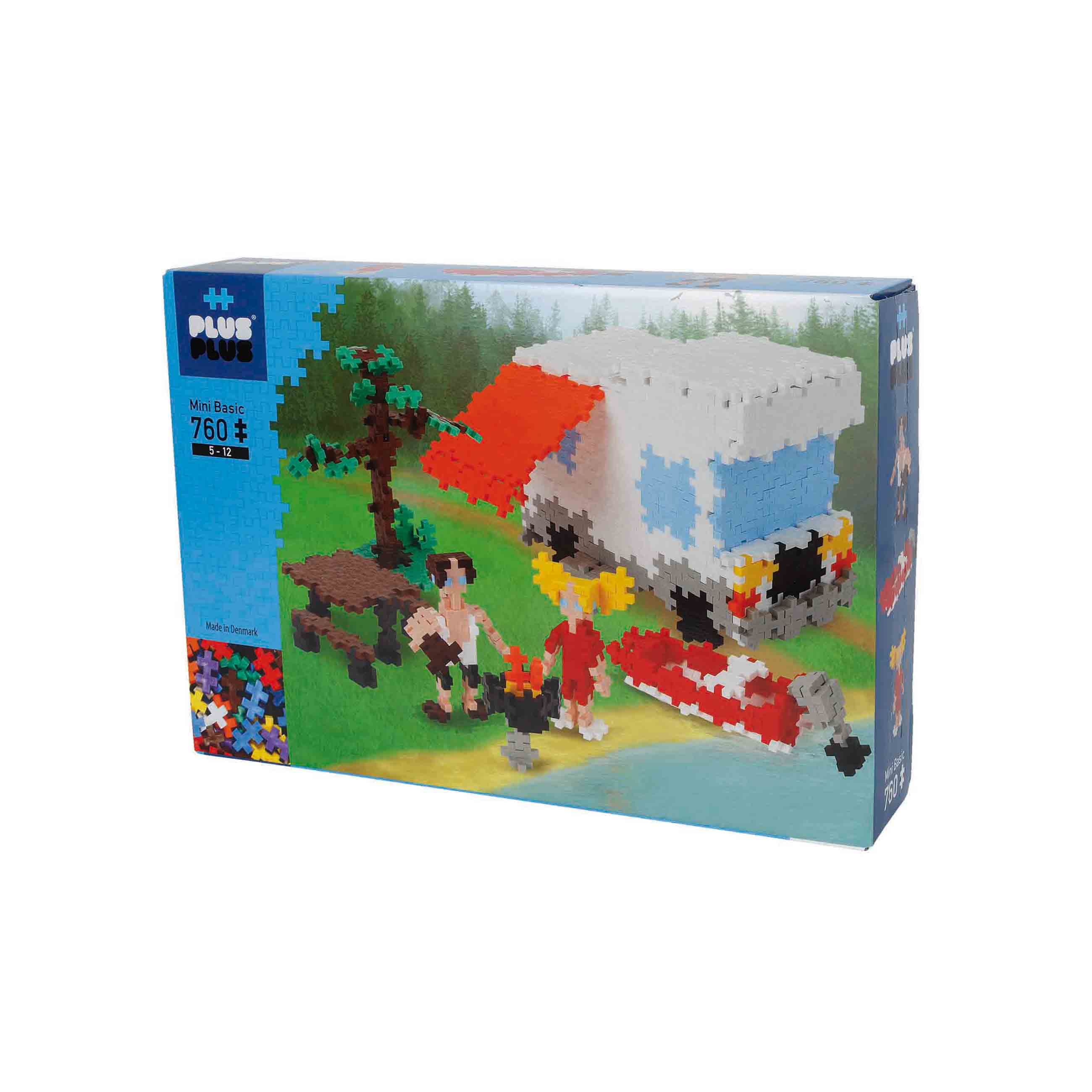 PLUS PLUS 760 Piece ZOO Instructed Set Puzzle Piece-Shaped Building Toy 