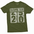 thumbnail image 5 of Men's 20th Birthday celebration T-shirt Funny Tee Oldmeter Odometer age humorous gift Tee shirt (X-Large Navy Blue), 5 of 7