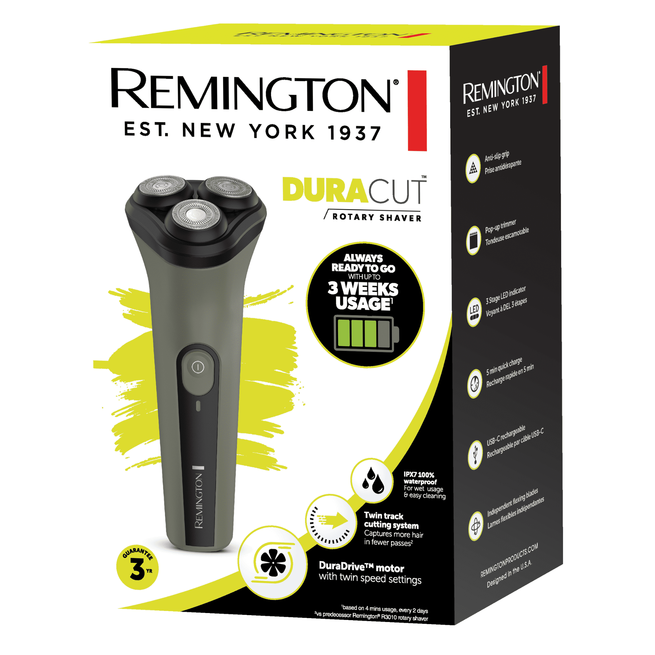 R3 Duracut Rotary Shaver
