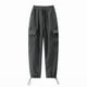 thumbnail image 4 of Casual Drawstring Y2k Cargo Pants Women 2023 Streetwear Loose Wide Leg Straight Trousers Female Ins Fashion Oversize Sweatpants G, 4 of 5