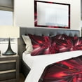 thumbnail image 4 of Designart 'Red Implosion' Modern & Contemporary Duvet Cover Set, 4 of 4