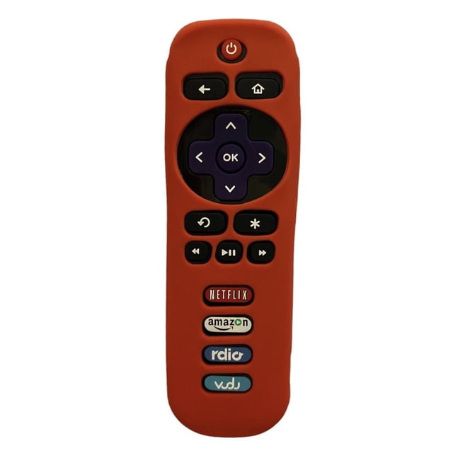 Funda para Control Remoto Tcl Rok u tv Rojo Genérica Case para Control Remoto Tcl Roku tv