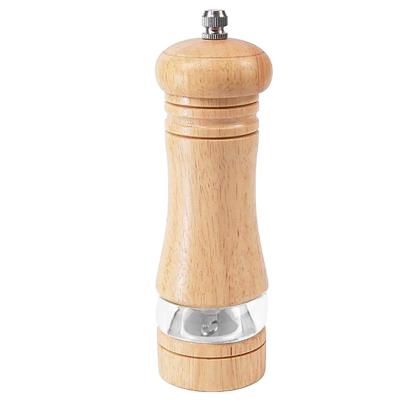 BMForward Manual Pepper Grinder Wooden Grinder Kitchen Wooden Pepper