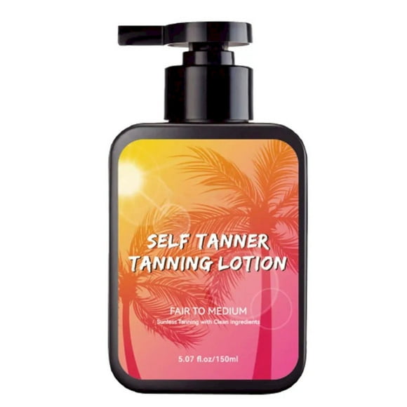 Bradem Personal Skin Care April Deals Tanning Lotion Hydrating Self Tanning For & Body Sunless Tanner, Tan & Quick Tan For Natural Looking Bronzer Glow For Women & Men Streak 150ml