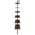 thumbnail image 5 of Owens 96-inch 6-shelf Wall Bookshelf Walnut, 5 of 11