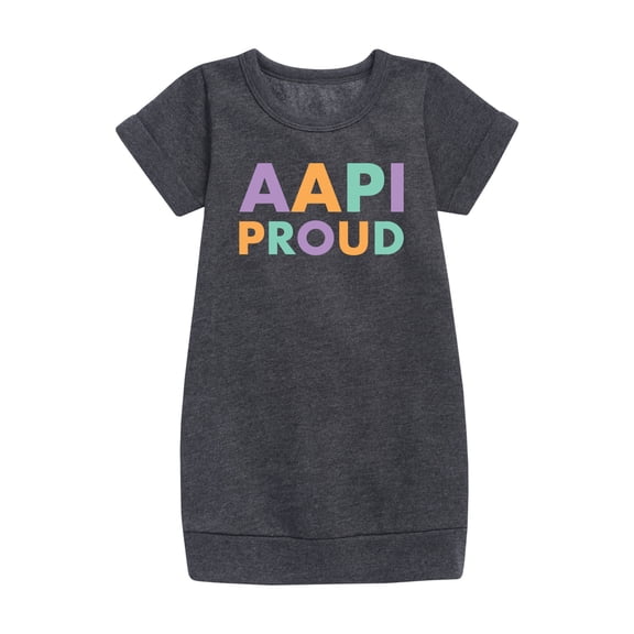 Instant Message - AAPI Proud - Toddler And Youth Girls Short Sleeve Graphic T-Shirt